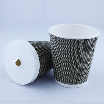 Drukowany kubek z papieru z pokrywą jednorazowego użytku 360 ml