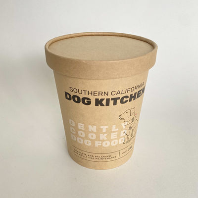 Jednorazowe papierowe kubki z gorącą zupą z pokrywką 32 oz 960 ml Kraft Packaging Container