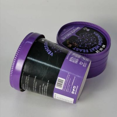 475 ml biodegradowalnych kubków z lodami z pokrywkami, 520 ml miski z lodami.