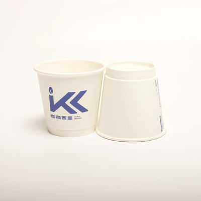 Niestandardowa drukarka papierowa z pokrywą PP 8 oz 250 ml jednorazowa
