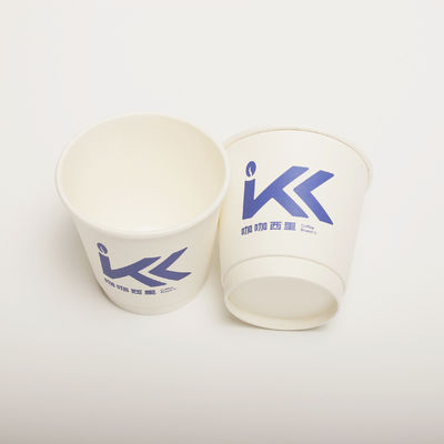 Niestandardowa drukarka papierowa z pokrywą PP 8 oz 250 ml jednorazowa