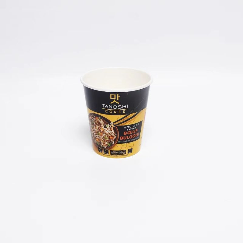 Instant Noodle Bowl odporny na ciepło pudełko na obiad klasy spożywczej sieć czerwone bezprzeczyszczalne papiery kraft opakowania papierowe producenci miski